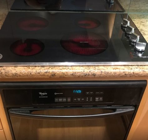 new cooktop installation